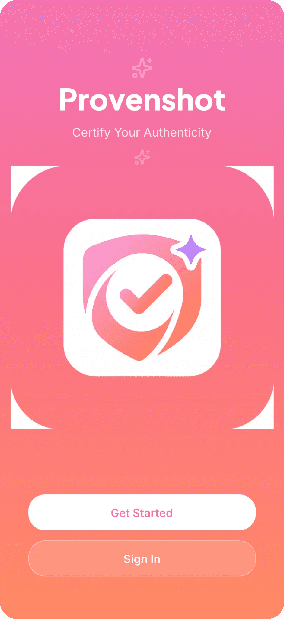 ProvenShot App